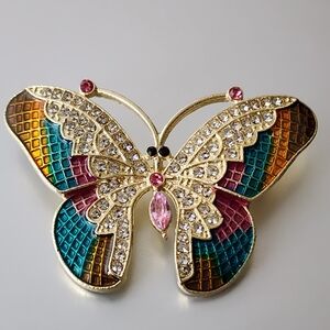 Sparkle Sparkle Sparkle Butterfly Brooch